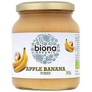 Piure de mere si banane eco 360g Biona