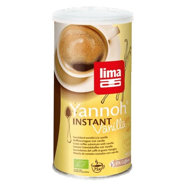 Cafea din cereale Yannoh® Instant cu vanilie bio 150g