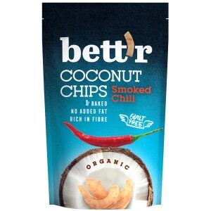 Chips de cocos cu chilli eco 70g BETTR