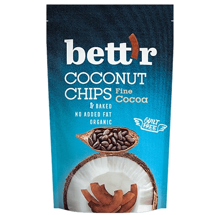 Chips de cocos eco cu cacao 70g BETTR