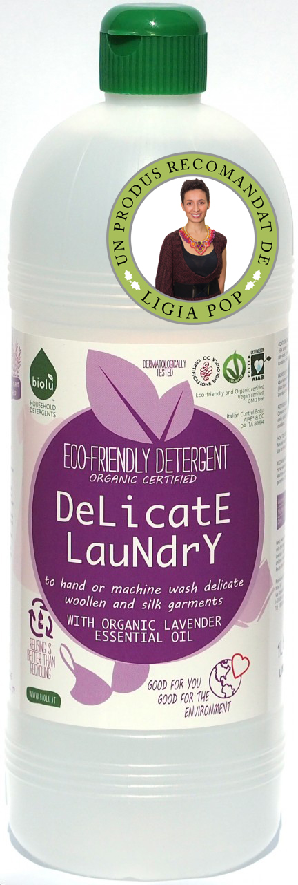 Biolu detergent ecologic pentru rufe delicate 1L