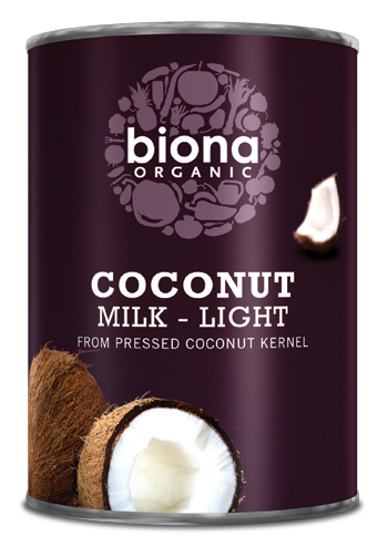 Lapte de cocos eco Biona light 400ml