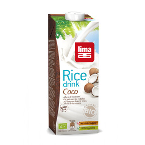 Bautura vegetala de orez cu cocos eco 1L Lima