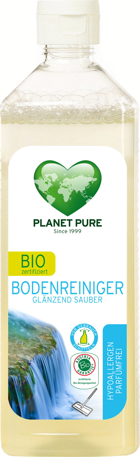 Detergent bio pentru pardoseli hipoalergen - fara parfum - 510ml Planet Pure