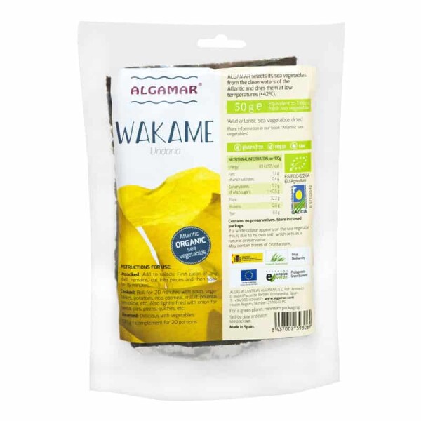 Alge Wakame bio - Algamar