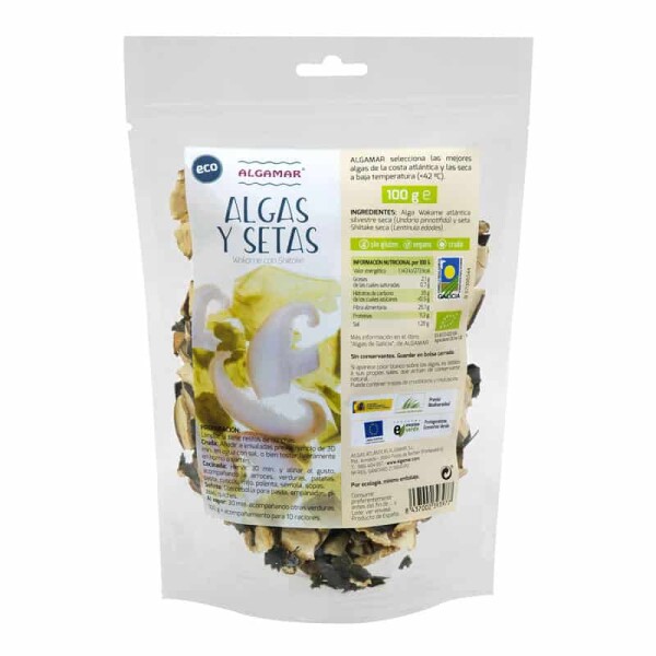 Alge marine cu ciuperci raw bio - Algamar