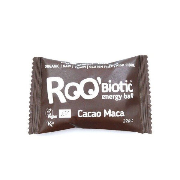 ROObiotic energy ball cacao si maca bio - Roobar 1
