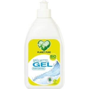 Detergent Gel bio pentru vase hipoalergen - fara parfum - 500ml Planet Pure