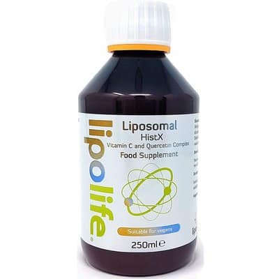 Lipolife HistX - complex lipozomal de Vitamina C si Quercitin 250ml