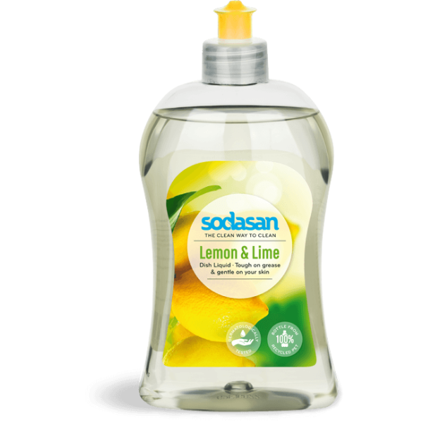 Detergent vase bio lichid lamaie 500ml SODASAN